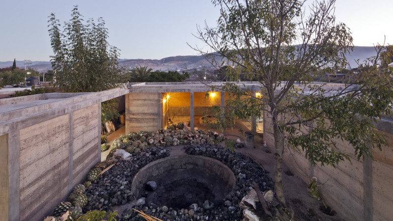 Milagrito Mezcal 展馆 ，墨西哥， AMBROSI I ETCHEGARAY