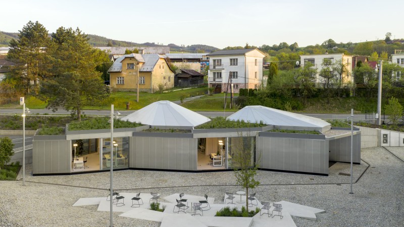 模块化研究中心 ，布拉格， CHYBIK + KRISTOF + KOMA Modular