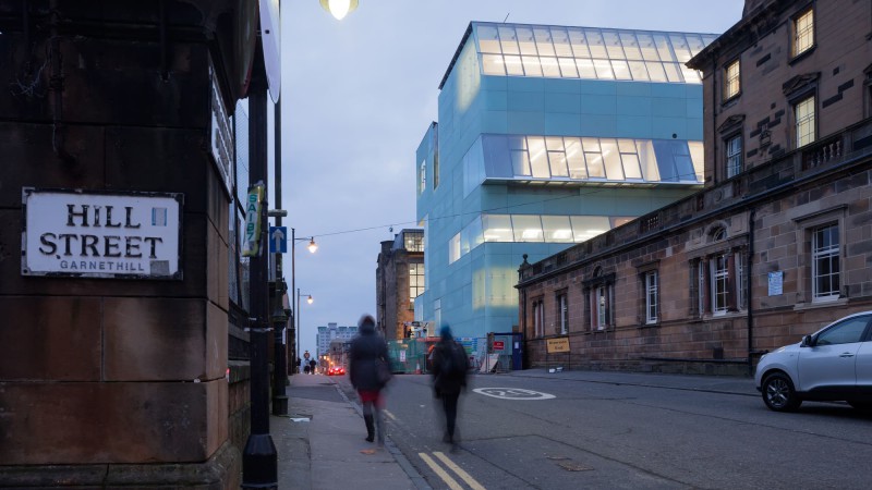 格拉斯哥艺术学院里德大厦 ，英国， Steven Holl Architects