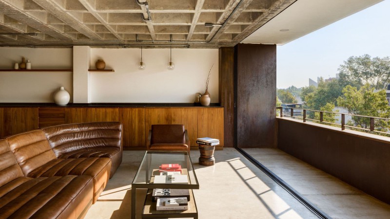 AT83 公寓，墨西哥， Eterea Studio