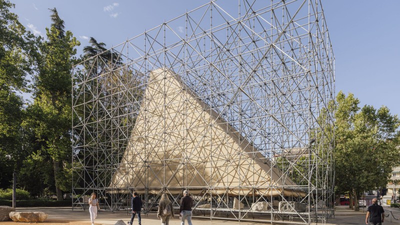 Aire 展馆 ，西班牙， P+S Estudio de Arquitectura