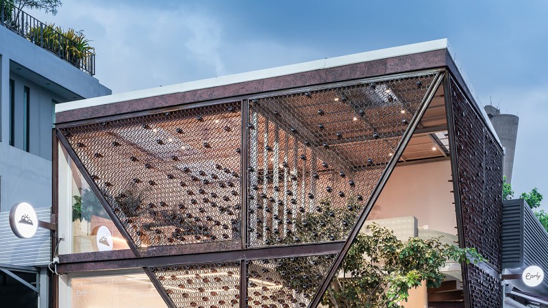 Early BKK 咖啡馆 ，泰国， space+craft