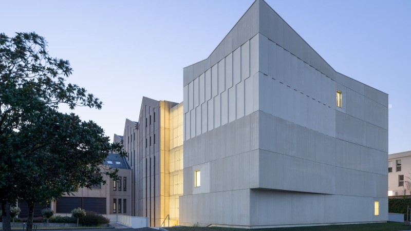 Maine-et-Loire 档案馆扩建 ，法国， Magnum architectes & urbanistes