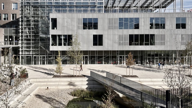 Agro Paris 科技园区 ，法国， Marc Mimram