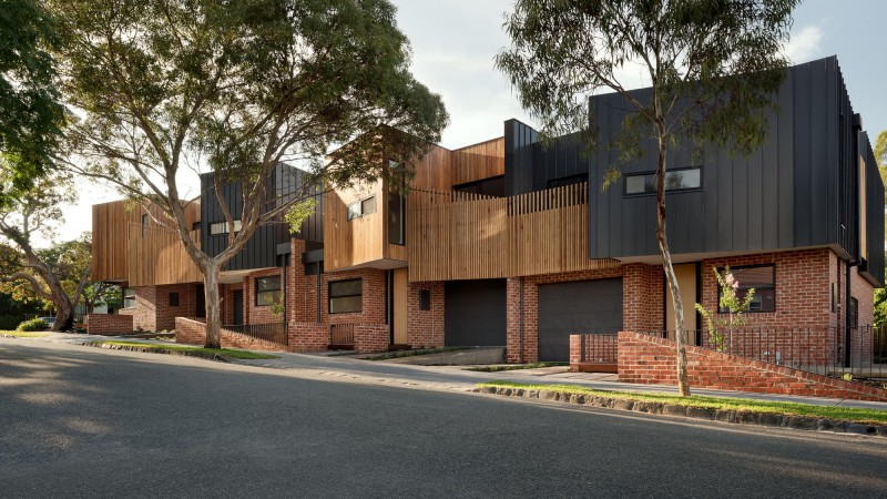 Alphington 联排别墅，澳大利亚，Green Sheep Collective