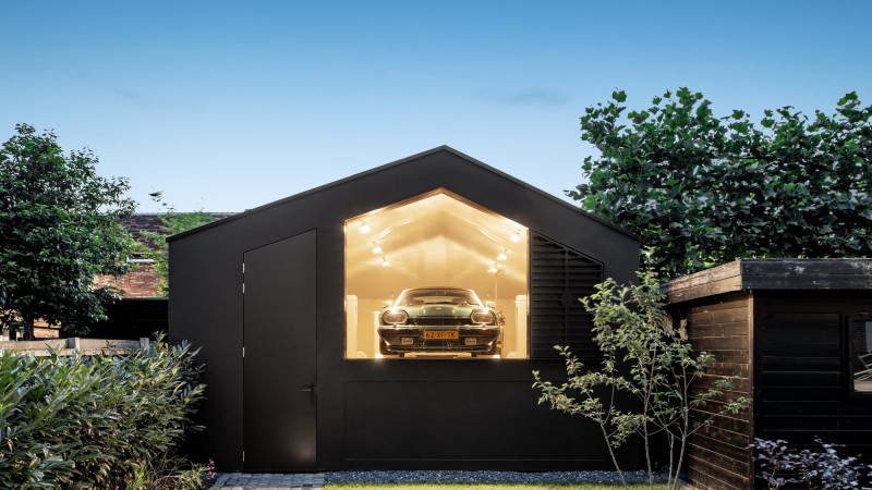 阿姆斯特丹黑宝石联排别墅 ，荷兰， Bureau Fraai