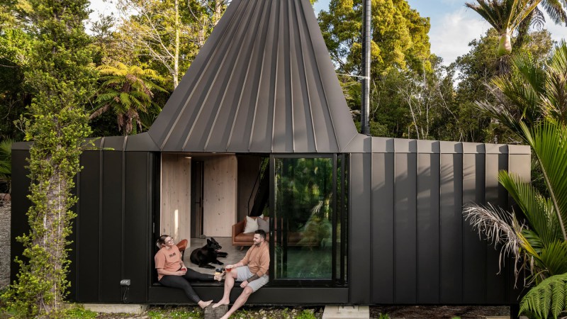 Biv Punakaiki 小屋，新西兰，Fabric