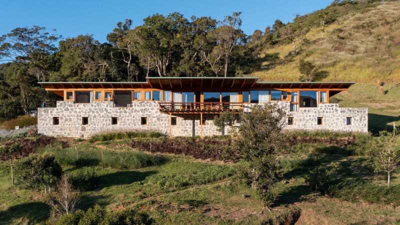 Bocaina-Paraty 住宅 ，巴西， Cicero Ferraz Cruz + Fábio Mosaner