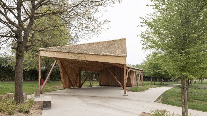 Forest Refuge ，法国，Atelier MA