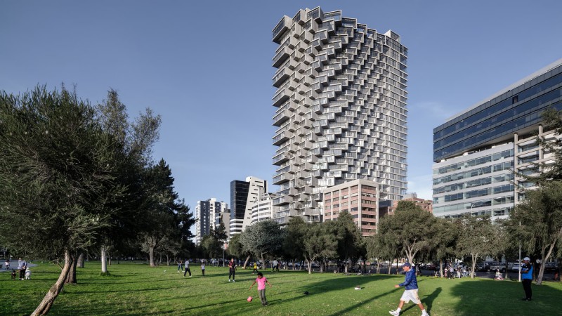 IQON 大楼，厄瓜多尔， BIG