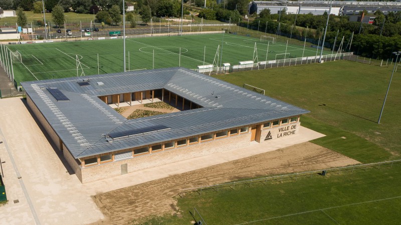 La Riche 会所 ，法国， Bauchet de La Bouvrie Architects