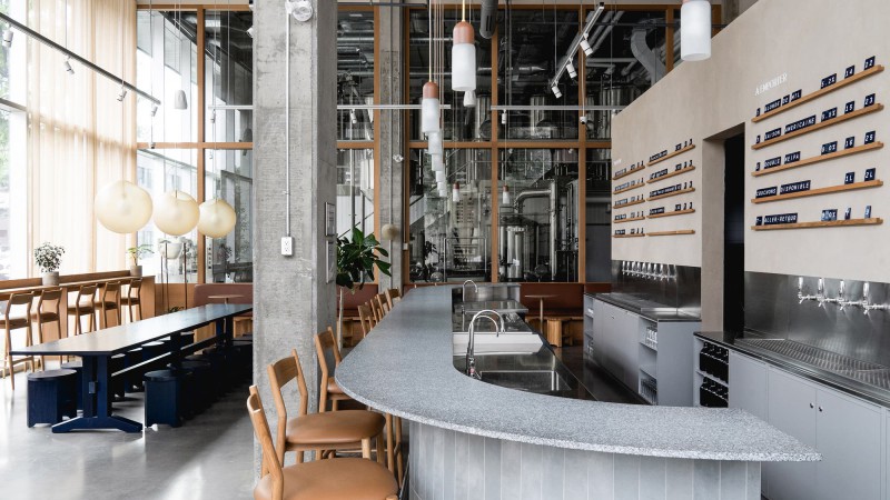 Le Relais Boréale 啤酒厂 ，加拿大， Atelier l'Abri