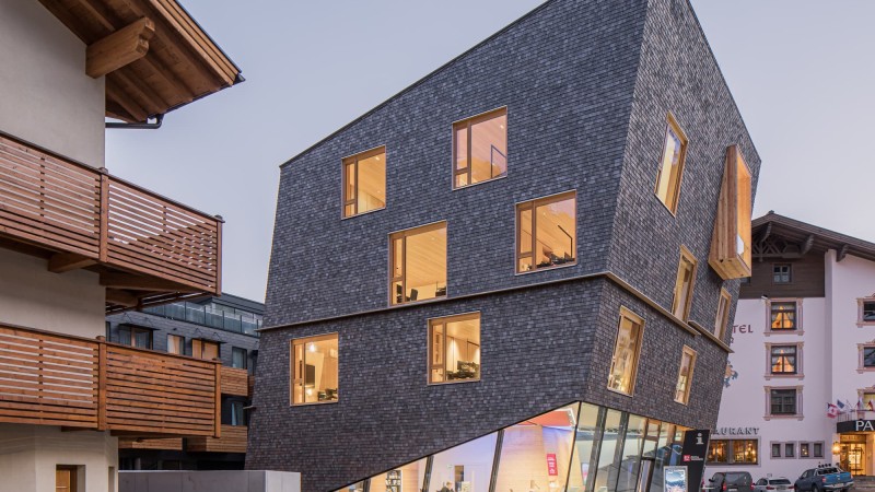 Ötztal 旅游中心 ，奥地利， Obermoser + partner architekten