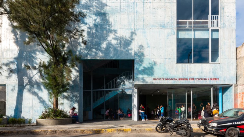 Pilares Lomas de Becerra 社区中心，墨西哥， WORKac + IUA Ignacio Urquiza Arquitectos