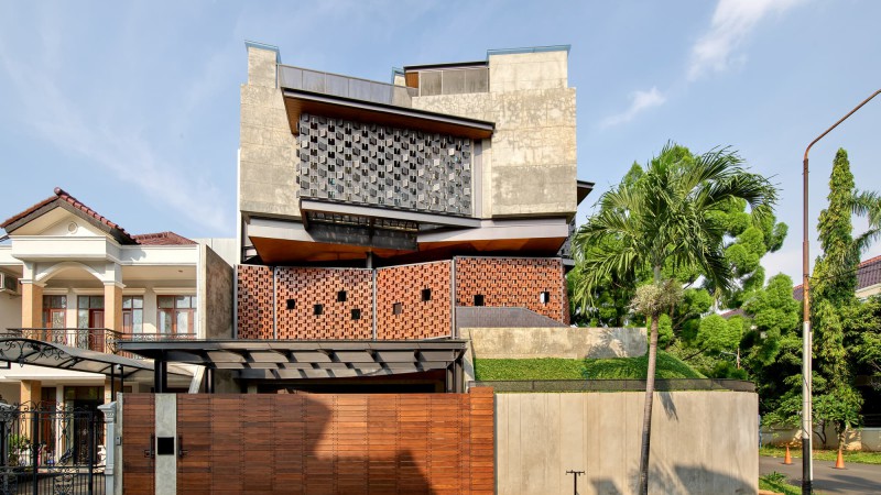 Sarang Nest之家，雅加达， Realrich Architecture Workshop