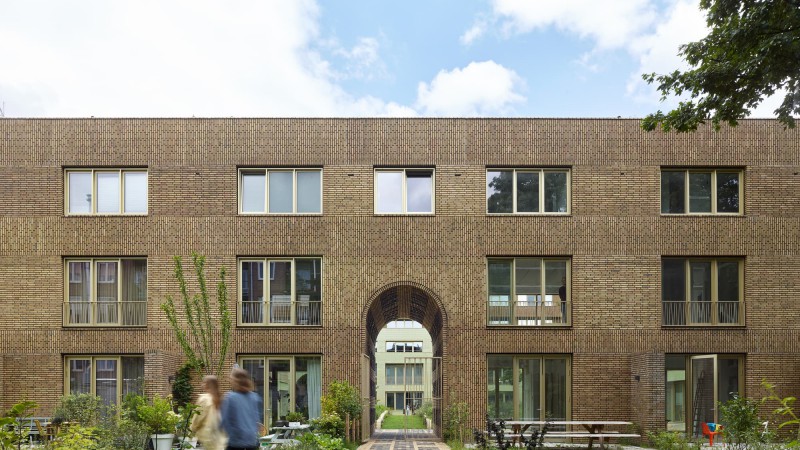 Spaarndammerhart 住宅 ，荷兰， Marcel Lok_Architect + Korth Tielens Architects