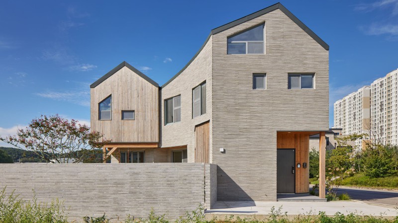 YeoHaengGa 之家，韩国，Jaeguidang Architects.