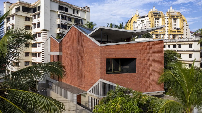 Brick House ，印度， The Purple Ink Studio