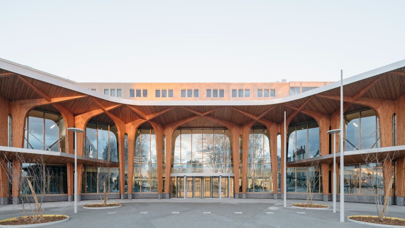 Canopy 米其林总部接待区 ，法国， ENCORE HEUREUX Architectes