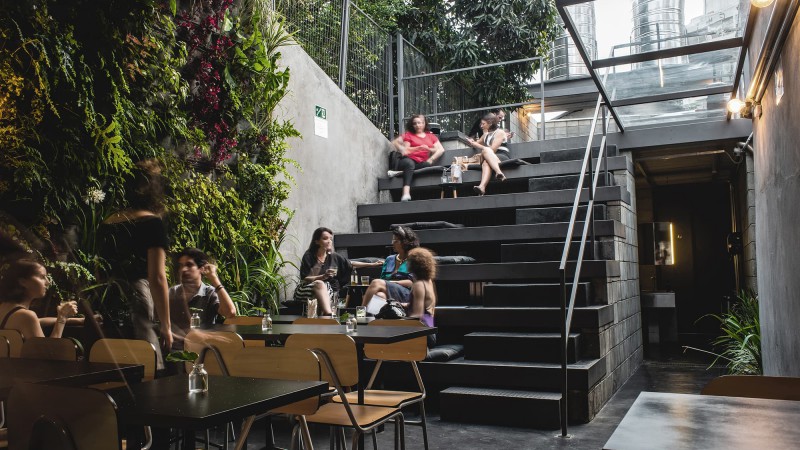 Caracol 酒吧 ，巴西， gru.a