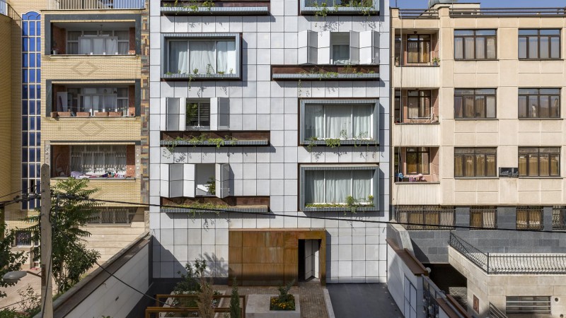 Gheisizadeh 住宅公寓 ，伊朗，ASHARI Architects