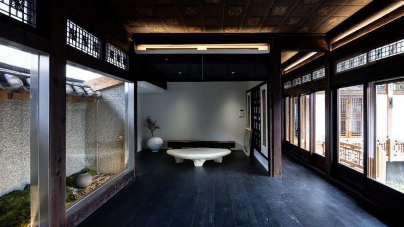 Nostalgia Bluejae 之家，韩国， Creative Studio Unravel