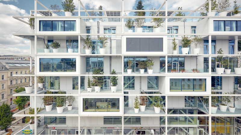 宜家商场 ，维也纳， Querkraft