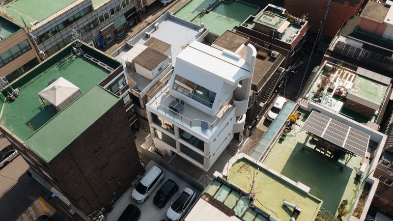 REIKIS Mangwon Commercial大楼，韩国，Studio Stuckyi