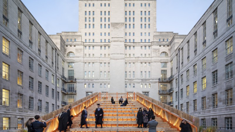 Stepped Pavilion ，英国，BDP