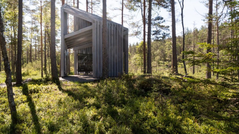 Tresticklan 国家公园馆 ，瑞典， Liljewall