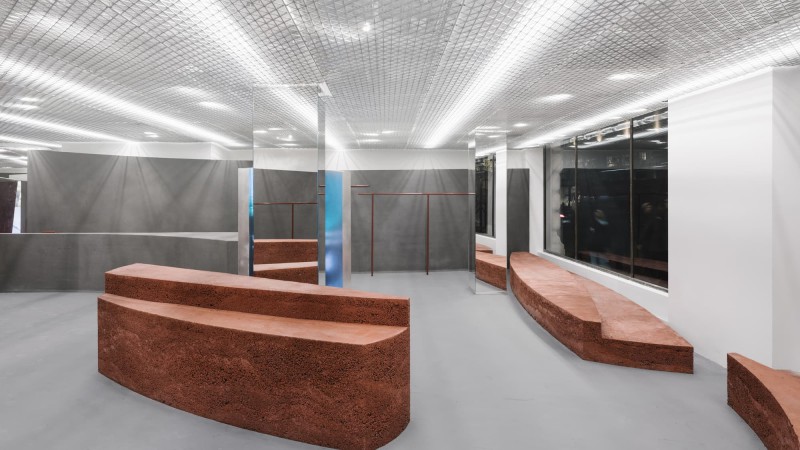 66° North 旗舰店 ，英国， Gonzalez Haase Architects