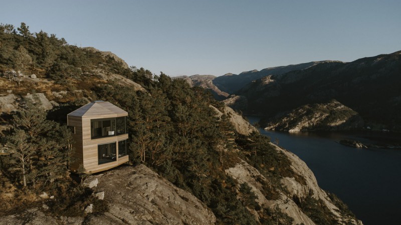 大胆的小屋 ，挪威， Snøhetta