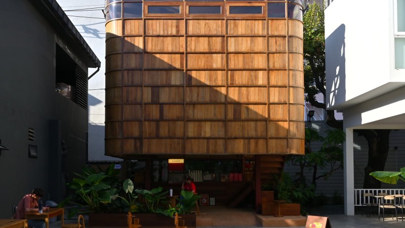 Boobun 袖珍咖啡厅 ，泰国，CUP.Scale Studio