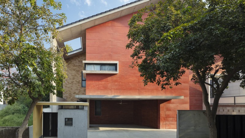 Chromatic 之家，印度，Anagram Architects