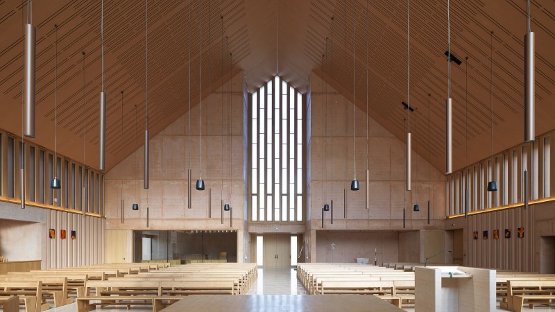 Pegognaga 的圣灵教堂 ，意大利， LR-Architetti