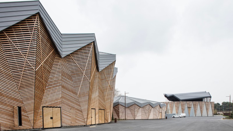 Domaine de Bayssan 剧院 ，法国， K architectures