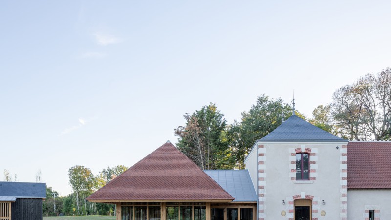 Les Sources de Cheverny 酒店 ，法国， Collet Muller Architectes