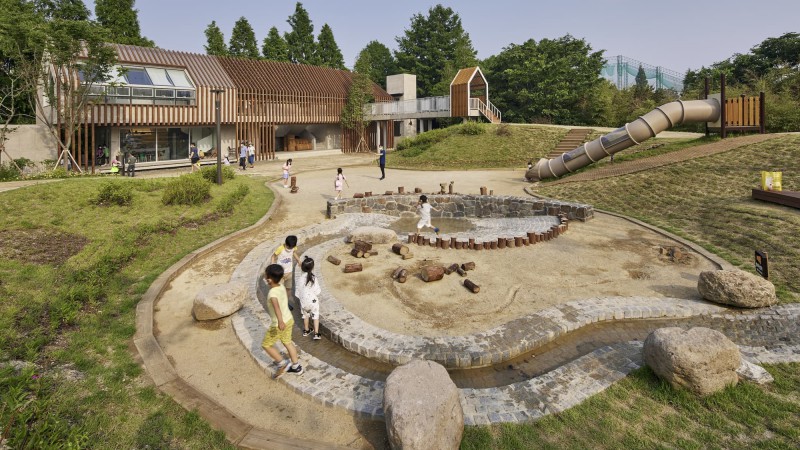 Mamkkeot 住宅社区中心 ，韩国， ilsangarchitects