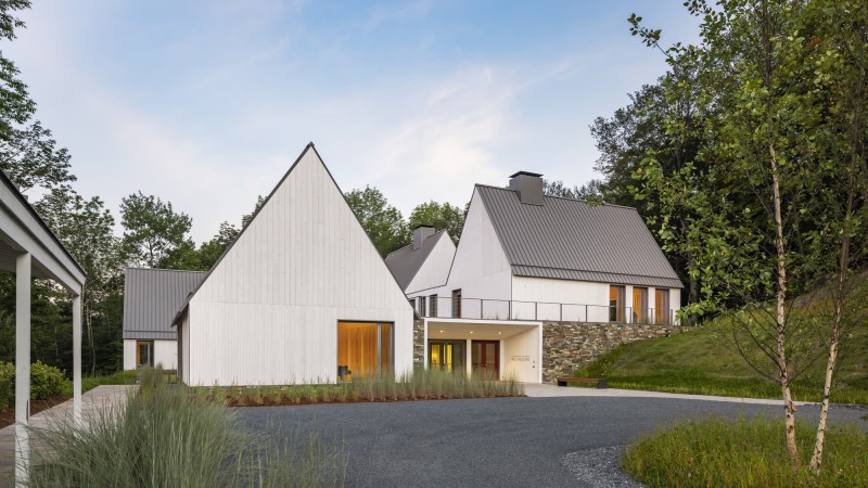 Marlboro Music Reich 排练大楼和音乐图书馆 ，美国， HGA