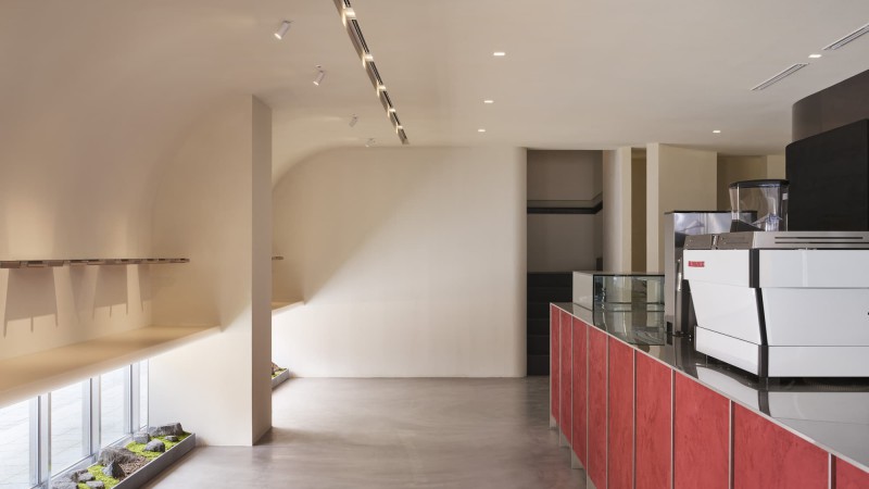 Ouvrir 面包店咖啡馆 ，韩国， Another D Studio