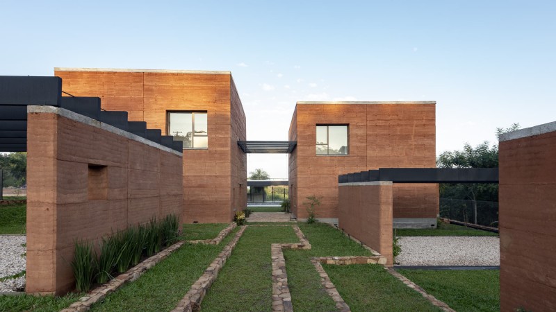 Ovenbird 之家，巴拉圭， BAUEN