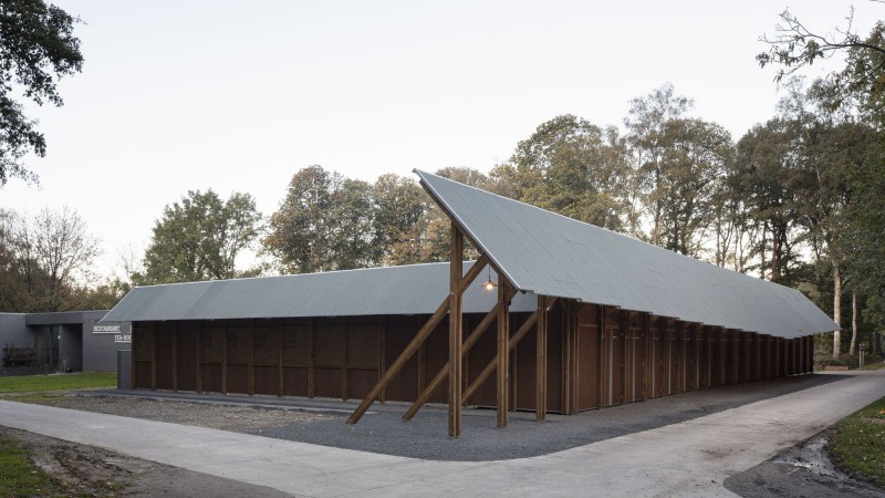 Palingbeek 入口馆，比利时， Schenk Hattori