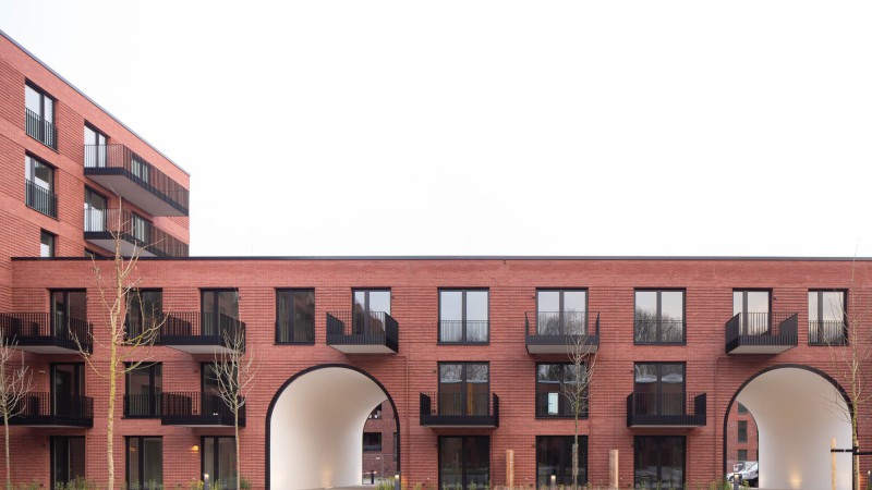 Pergolenviertel 住宅综合体 ，德国， blrm Architekt*innen