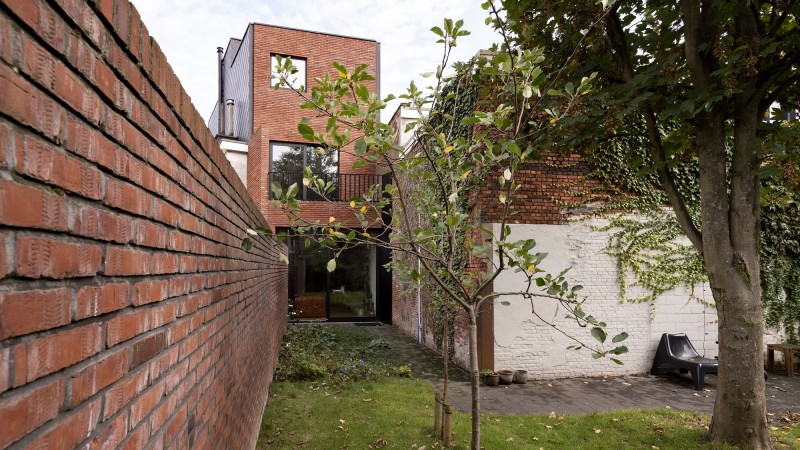 Deurne 的排屋，比利时， POLYGOON Architectuur