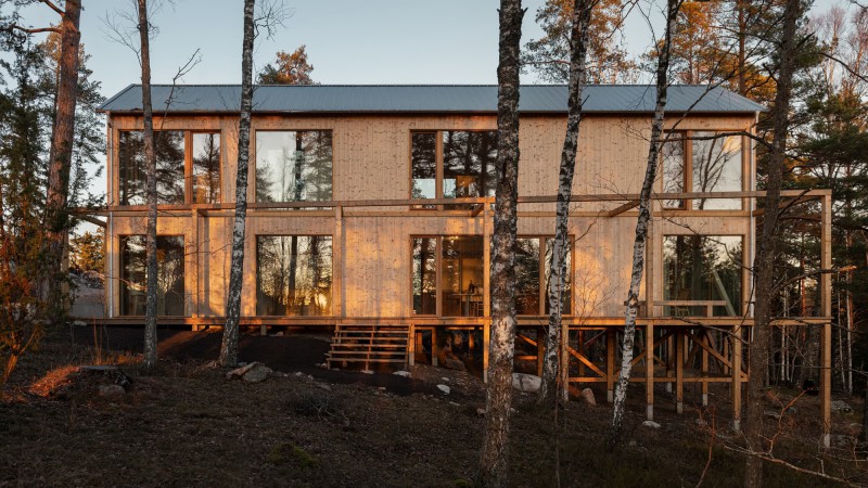 Svinninge Cabin ，瑞典， Lowén Widman Arkitekter