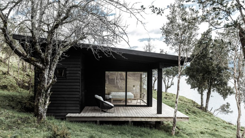 Lake 之家，智利， blaq arquitectos