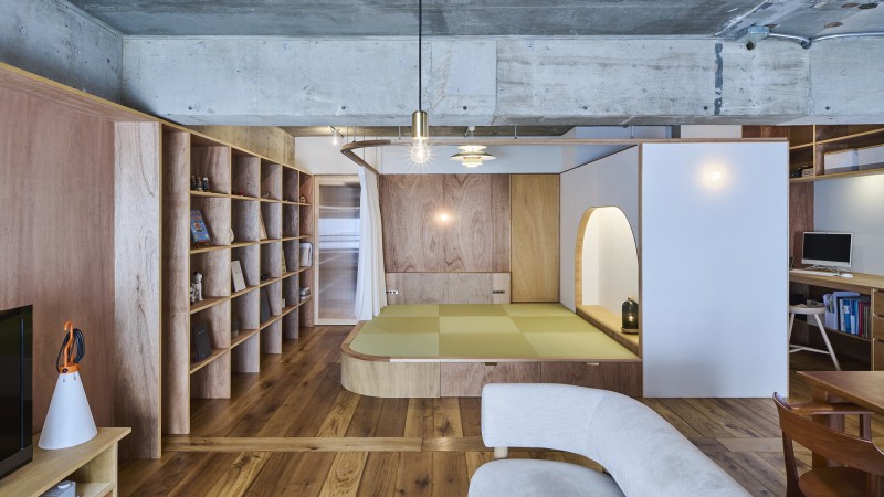 room206 公寓 ，日本，Daiki Awaya