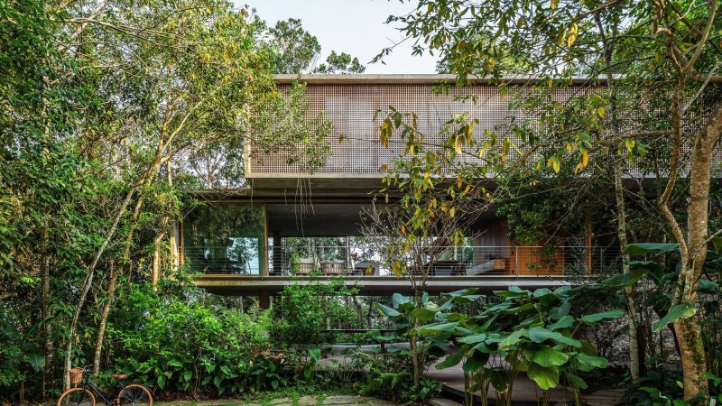 Blue House ，巴西， studio mk27