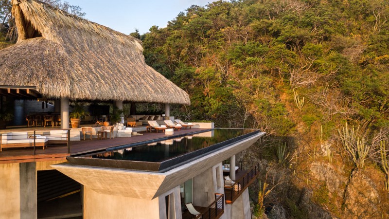 Cliff 之家，墨西哥，Zozaya Arquitectos