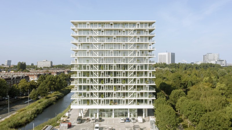 De Voortuinen 公寓楼，荷兰，Elephant